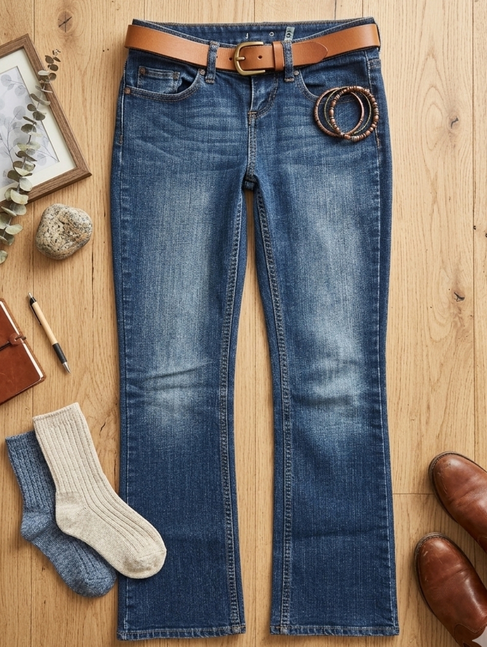 American Rag Blue Bootcut Jeans - Picture 1 of 9